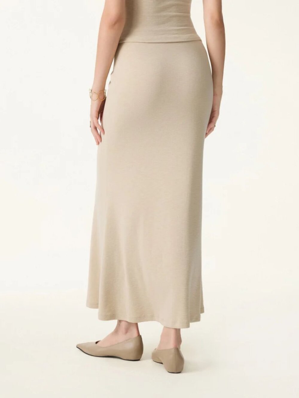 NWT OGL Mermaid Flare Maxi Skirt Black S - Picture 2 of 3